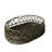 2 Piece Oval Rattan Basket Set
