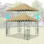 Auvent de remplacement pour abri de jardin 10 pi x 10 pi (base non incluse)-969152009
