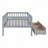 Daybed Wood Bed With Two Drawers