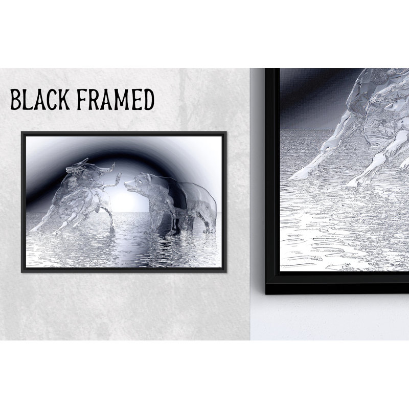 Modern Modern Office Decor - Art mural sur toile imprimée, 1P, 27,6 po H x 39,4 po l