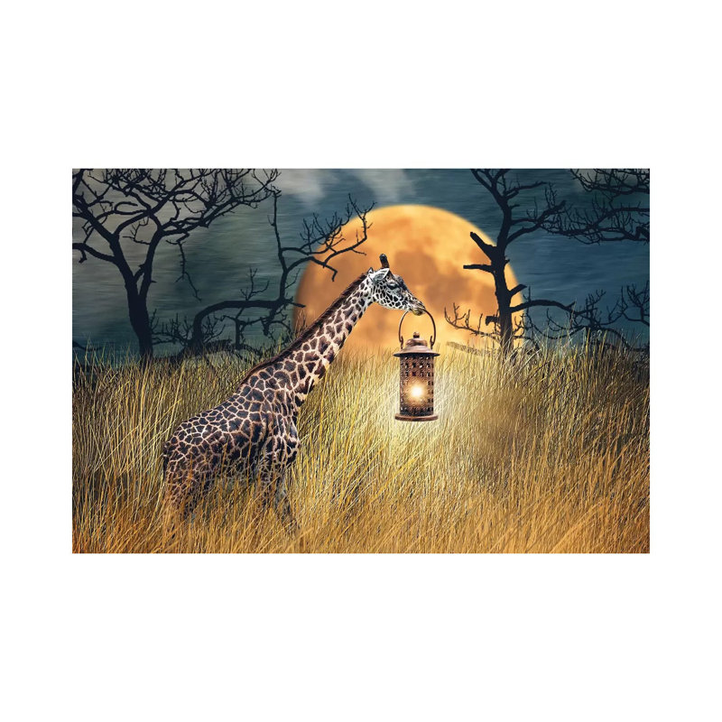 Moonlit Stroll by Karen Burke - Wrapped Canvas Print, 101.6 cm H x 66.04 cm W x 3.175 cm D