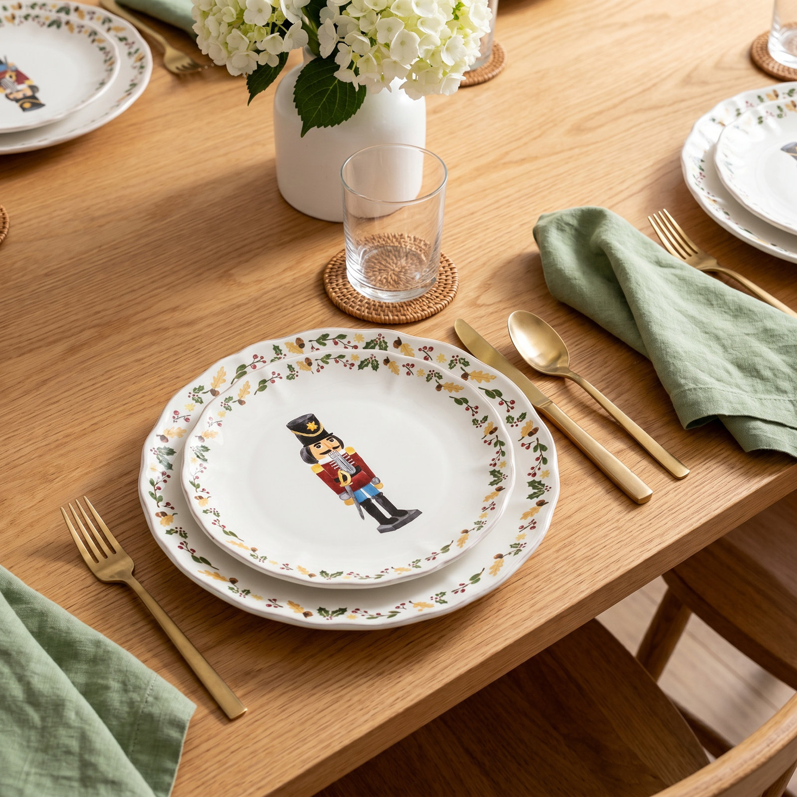Salad Plate - Nutcracker
