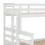 Lit superposé en bois durable équipé d'une échelle stable-129521518