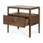 Spindle 1 - Drawer Solid Wood Nightstand