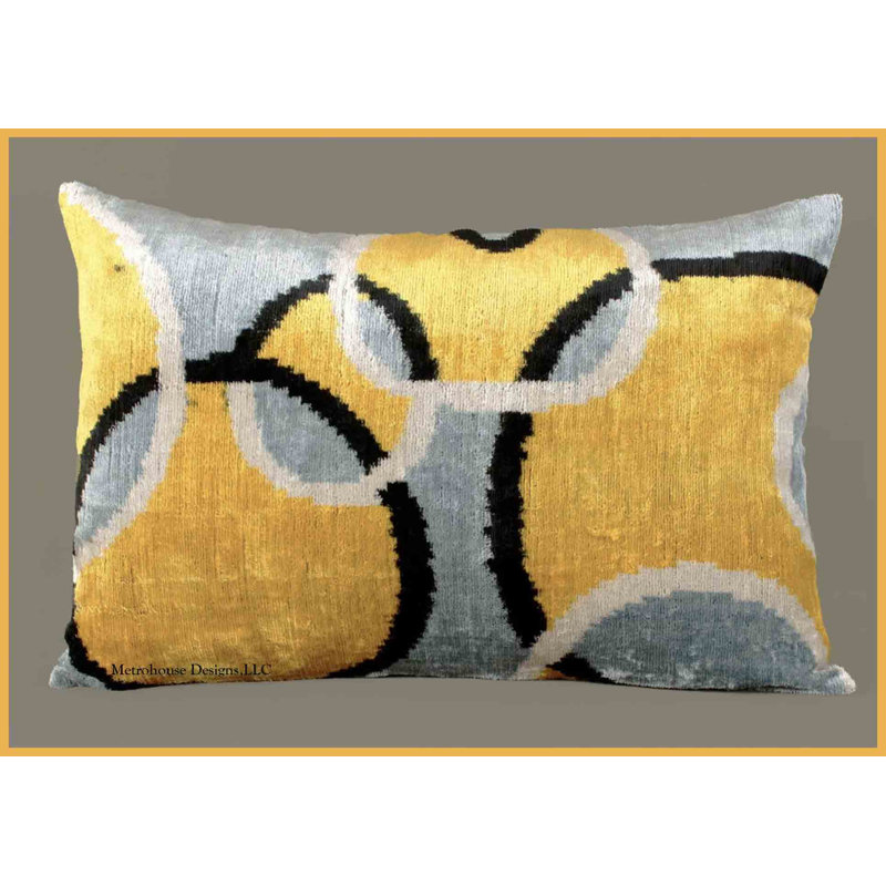 Velvet Lumbar Pillow Cover & Insert