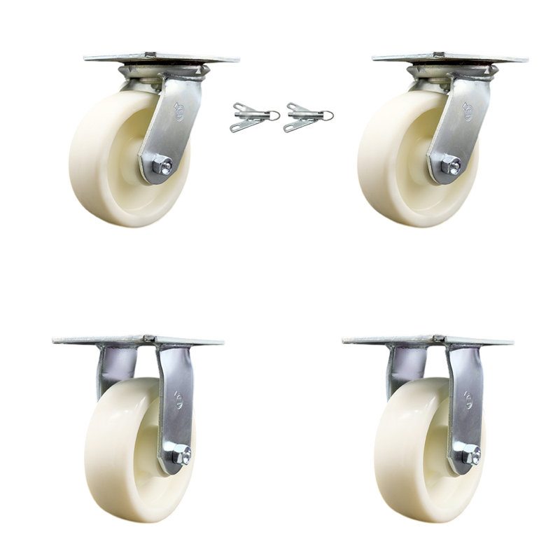 4 Piece Nylon Caster Set
