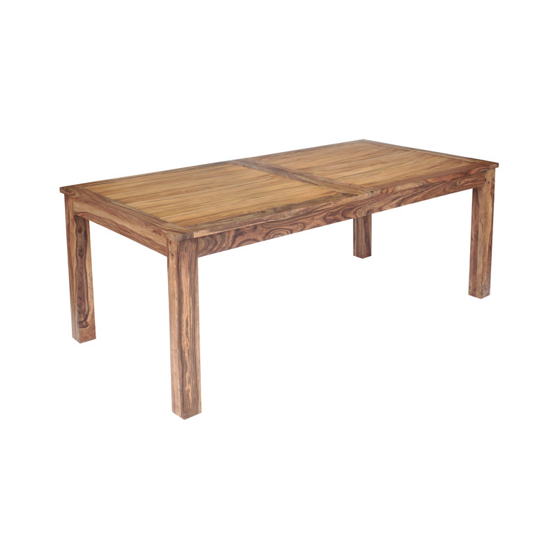 Haboon Extendable Solid Wood Dining Table