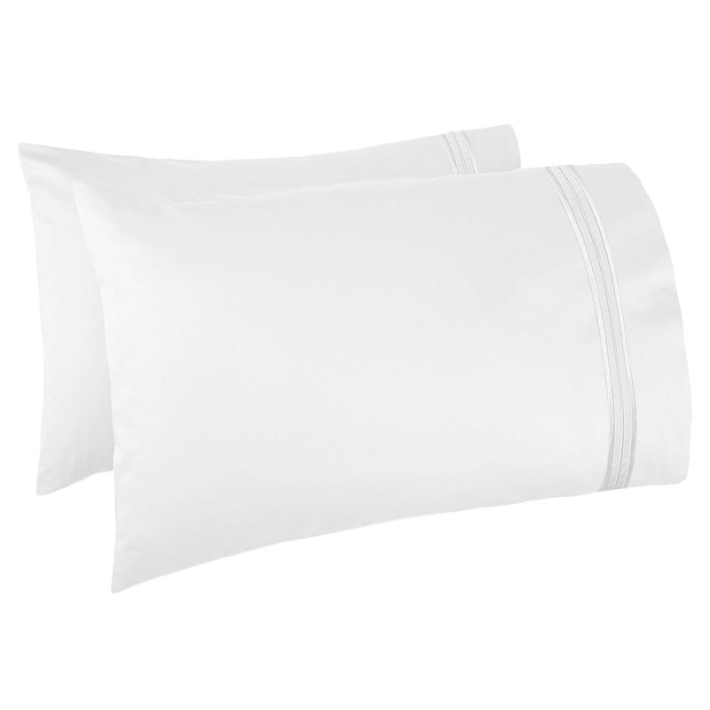 RV/Short Queen Microfiber Sheet Set, White