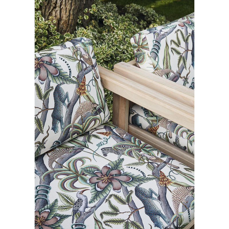 Ardmore Outdoor Fabric, Chalk