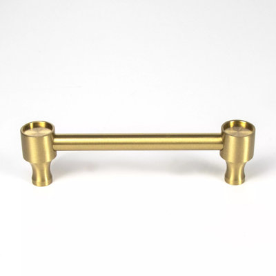 Satin Brass Cabinet and Drawer Pulls