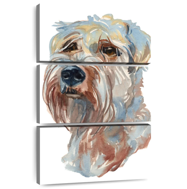 Brampt Wheaten Terrier, 45" H x 28" W