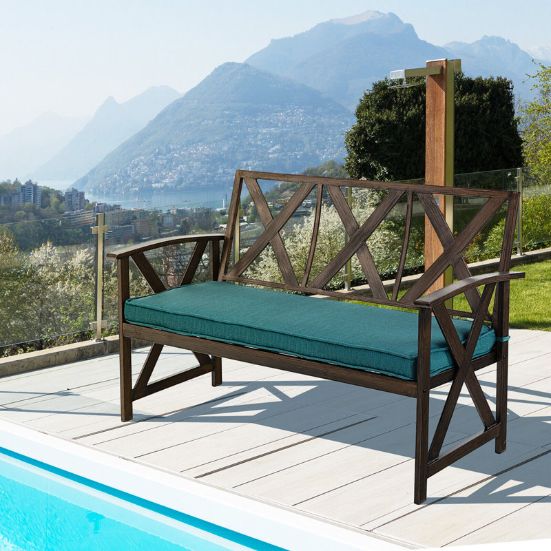 Banc de jardin en acier