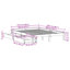 ClassicLiving Bed Frame With Drawers Without Mattress 90X200 Cm-1689940351-1689940336