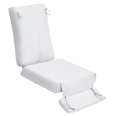 Housse d'extérieur pour fauteuil inclinable à coussins en T