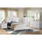 Schauer King Panel Bed In White