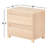 Lesheka 2 Drawer Wood Nightstand-1113688734