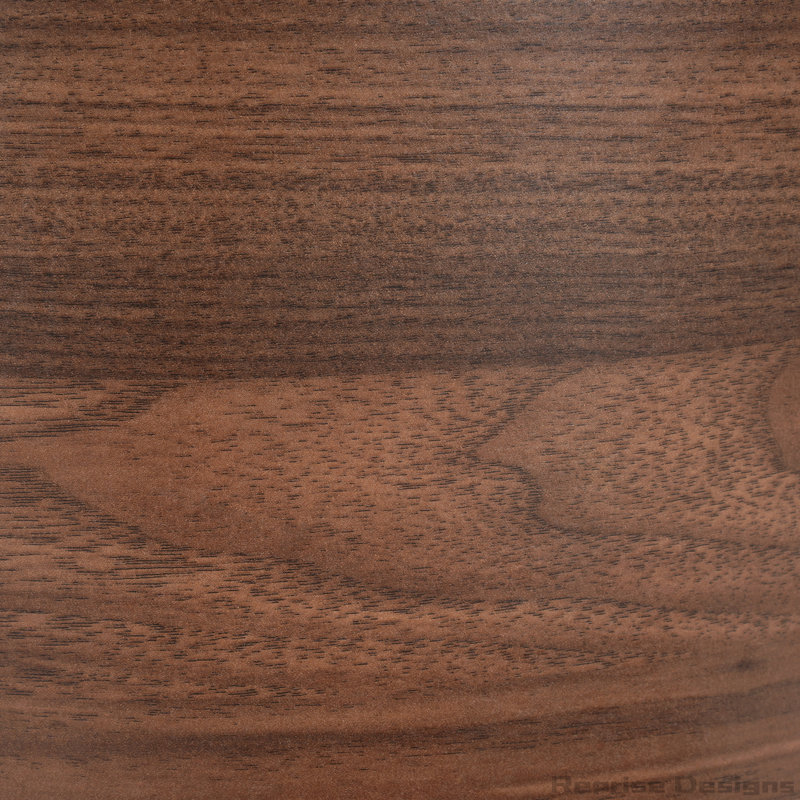 Table d'appoint ronde à double rangement avec plateau en verre trempé et tiroirs coulissants lisses pour les espaces de vie modernes