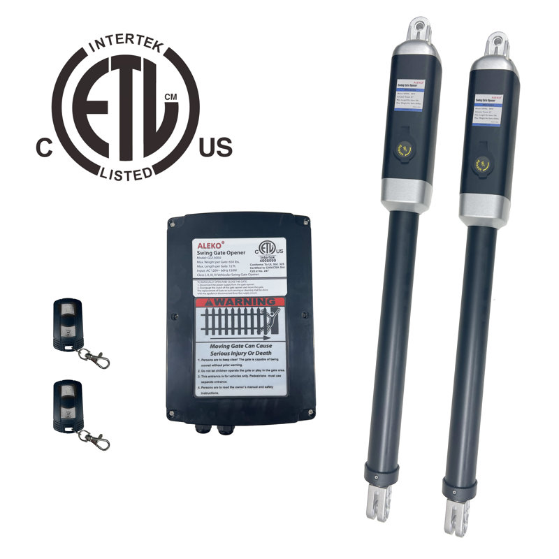 ALEKO Dual Swing Gate Opener with Remote Controls