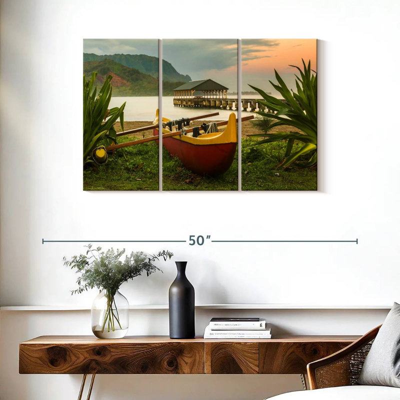 Mehar Hanalei Canoe, 24" H x 38" W