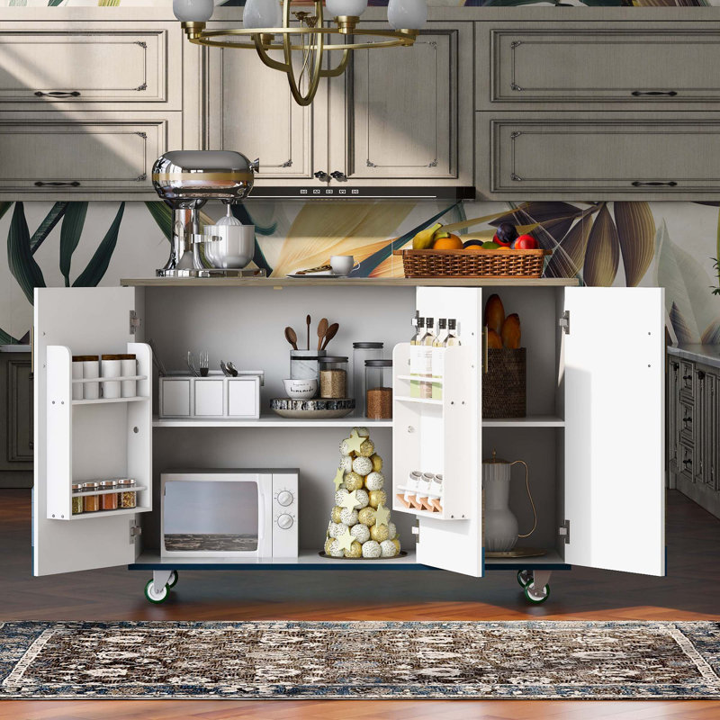 Armoire d'appoint Ropp, Bleu
