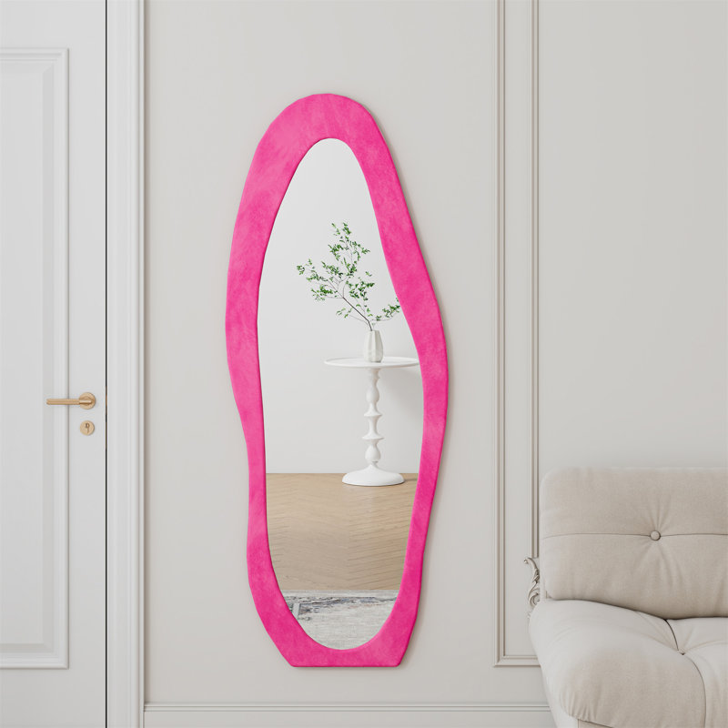 Miroir pleine grandeur, Rose