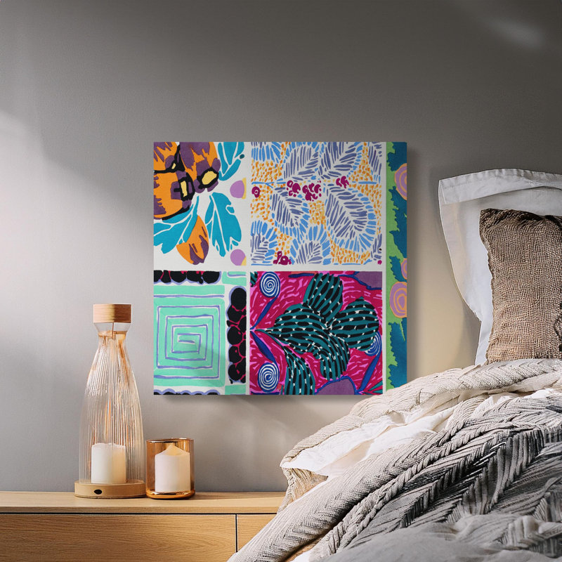 Wrapped Canvas Print Set, 25.4 cm H x 25.4 cm W