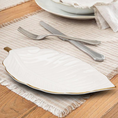 Lark Manor Gearld Ceramic Condiment Server