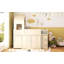Lit mezzanine simple en bois avec bureau et tiroirs-1259734458