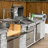150" Infinity Ledge Outdoor Kitchen Set With Argentine Grill And Kano Pizza Oven