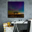  «Two Trees Under Aurora» par Epic Portfolio, art mural sur toile, 26 po x 26 po-1489040583
