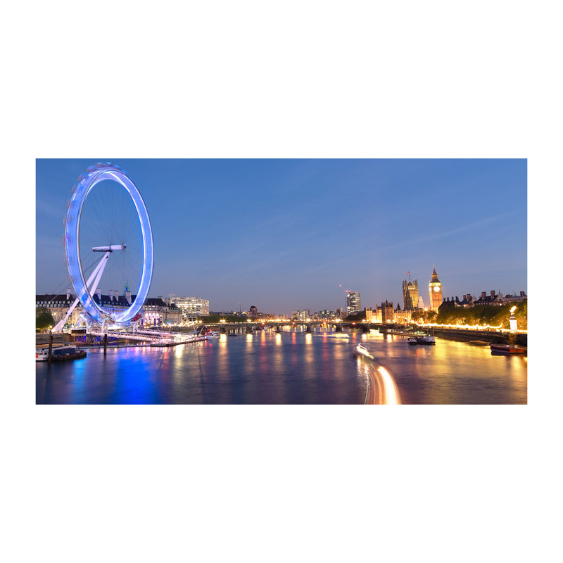 London Eye London - Wrapped Canvas Print