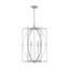 Lustre géométrique unique à 6 lumières Barbara