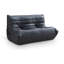 Causeuse rembourrée en velours 54,75 po Rachel-1460735593