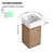 Nittany 12.07'' Single Bathroom Vanity with Ceramic Top