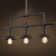 Kamat 3 - Light Kitchen Island Modern Linear Chandelier