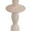 Table ronde en bois et marbre