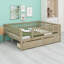 Le lit de jour avec tiroirs se transforme en canapé ou en lit pour des espaces modernes et polyvalents.-355700382-355700378