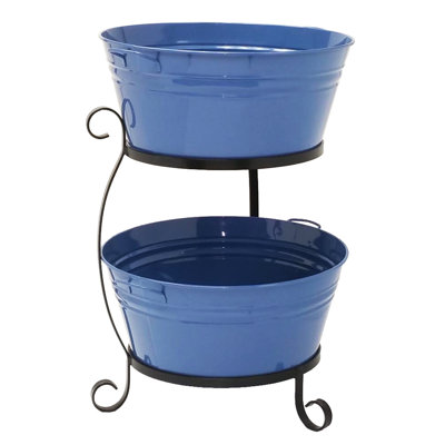 Enameled Metal Beverage Tub