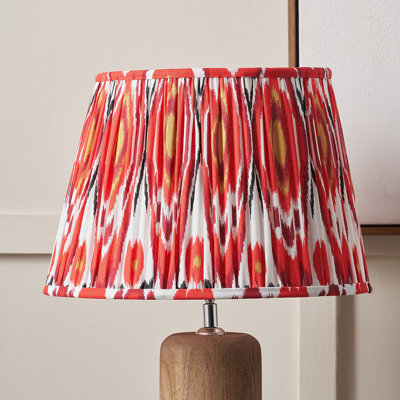 Pleated Cotton Cylinder Shade