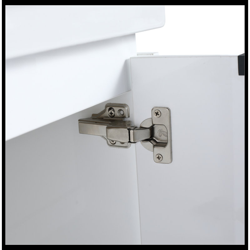 Meuble-lavabo double 59,60 po avec plateau Annalynn