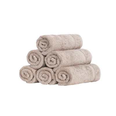 Ensemble de 4 serviettes en coton Antalya
