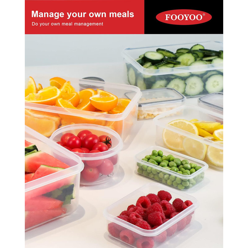Food Storage - Set of 28 Containers and 28 Lids