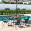 Jytte Rectangular 6 - Person Dining Set-395496736-395496737