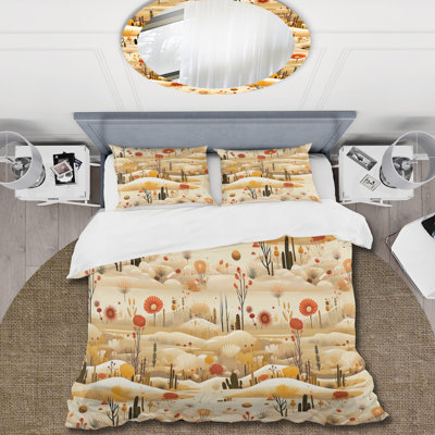 Ensemble de housse de couette Cactus Desert Dreams Boho