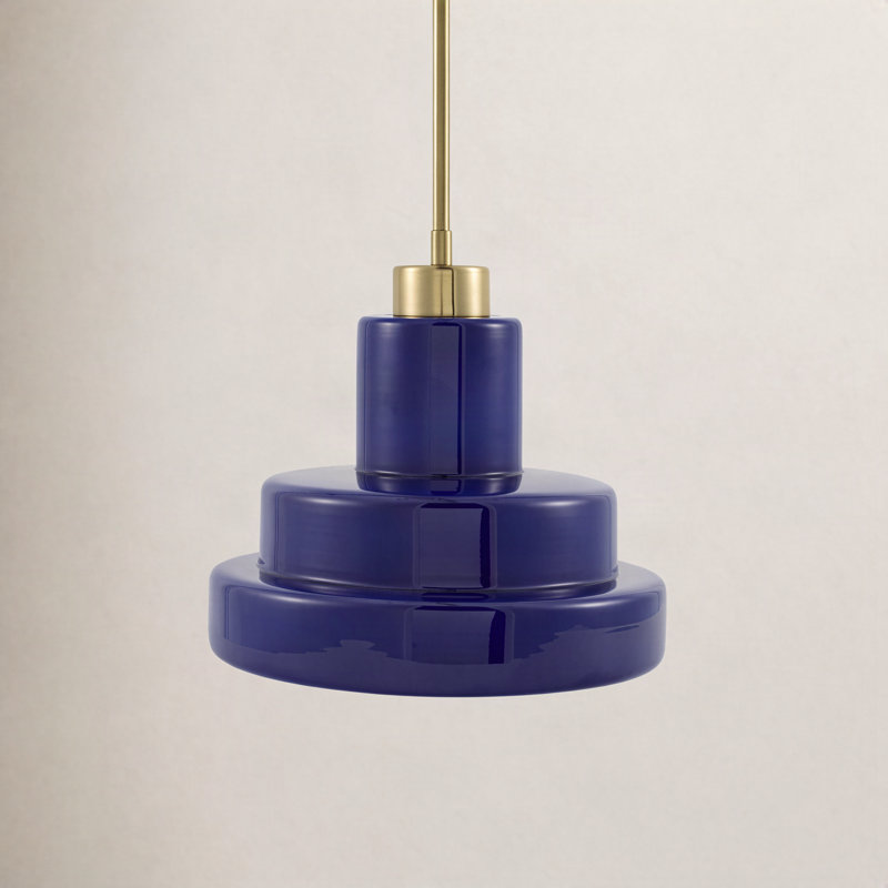 Luminaire suspendu Feller, Bleu vif