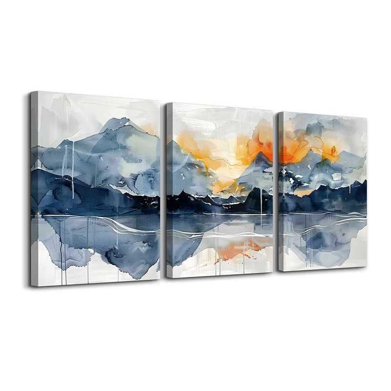 3 Piece Wrapped Canvas Print