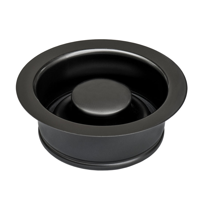 Ruvati Garbage Disposal Flange for Kitchen Sinks - Stainless Steel, Gunmetal Black