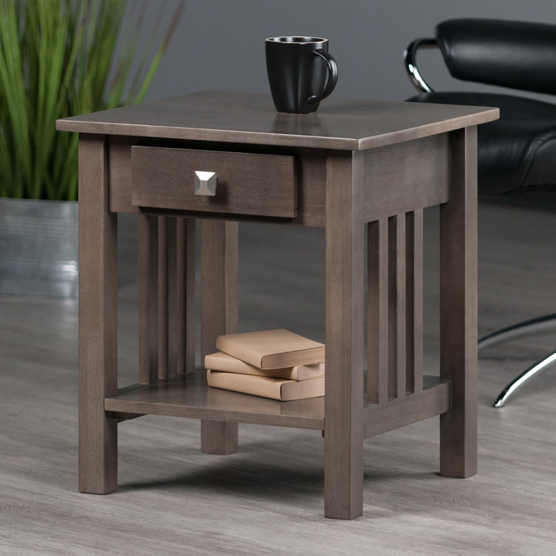 Owasa End Table with Storage
