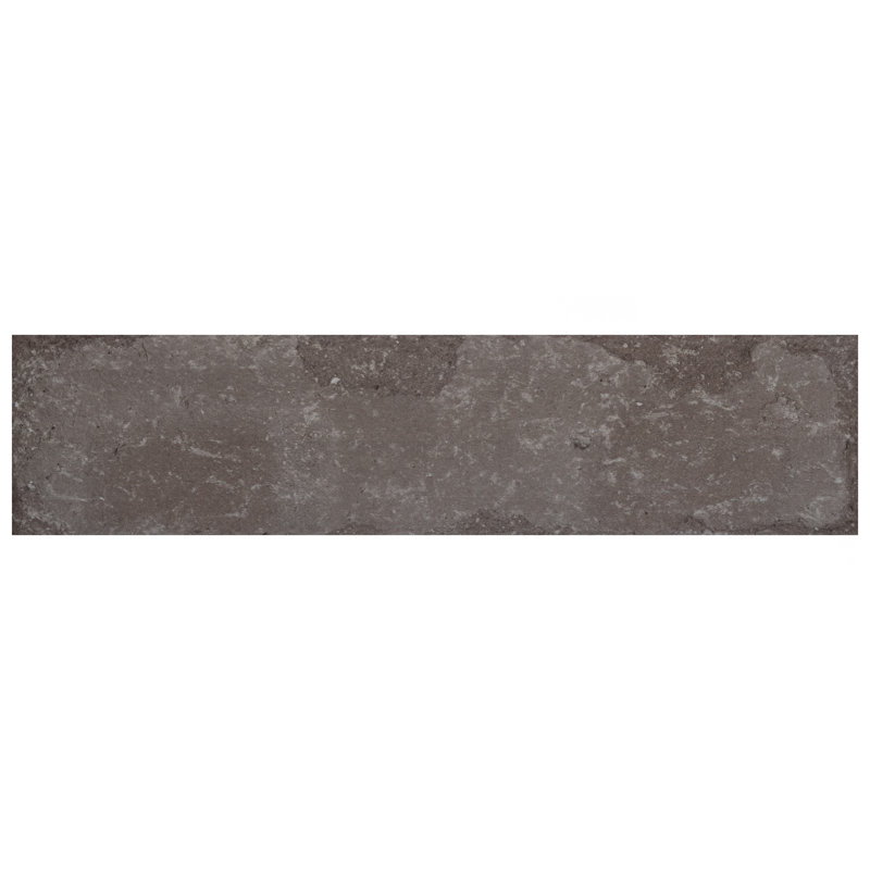 Brickyard 3 In. X 12 In. Porcelain Rustic Wall & Floor Tile, Olive