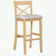 Ensemble de salle à manger rectangulaire en bois avec 2 chaises-409046677-409046683-409046685